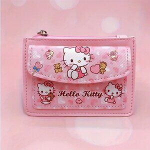 New! Hello Kitty Fashion Clutch Wallet Coin Purse Card Holder